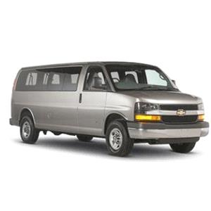 Rental Chevrolet Express (special driver license may be needed)