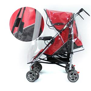 Rental Universal Baby Trend Rain Wind Snow Dust Weather-proof Cover Shield for Single Jogger Stroller Buggys