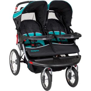 Rental Baby Trend Navigator Double Jogger Stroller, Tropic