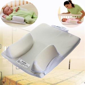 Rental Newborn Infant Baby Anti Roll Pillow Sleep Positioner Prevent Flat Head Cushion