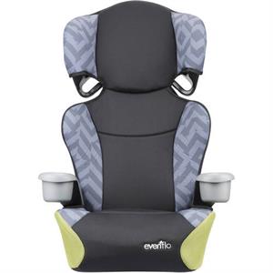 Rental Evenflo Big Kid Sport High Back Booster Car Seat, Goody Two Tones