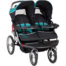 Double strollers Baby Trend Navigator Double Jogger Stroller, Tropic