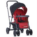 Caboose Graphite Stand-On Stroller - Red