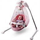 Baby Cradle Fisher-Price - Butterfly Garden Papasan Cradle Swing
