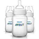 Philips Avent Anti-Colic BPA-Free Baby Bottles - 9oz, Clear, 3 ct