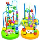 Games  toys for kids Educational Baby Kids Wooden Around Beads Toy Toddler Infant Intelligence Toys